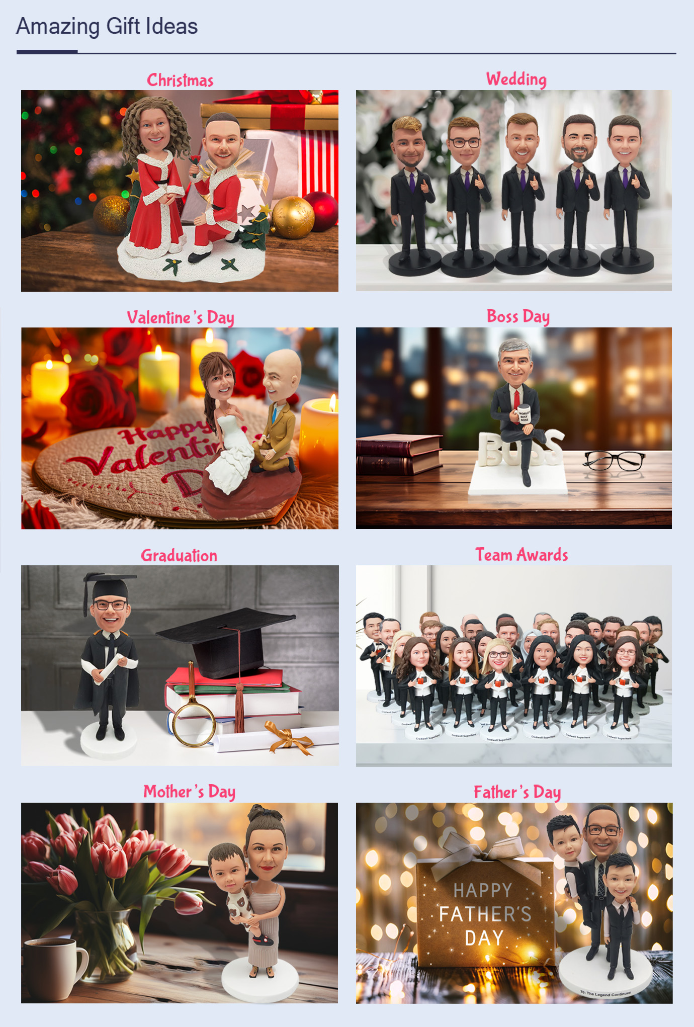 scene of using a bobblehead