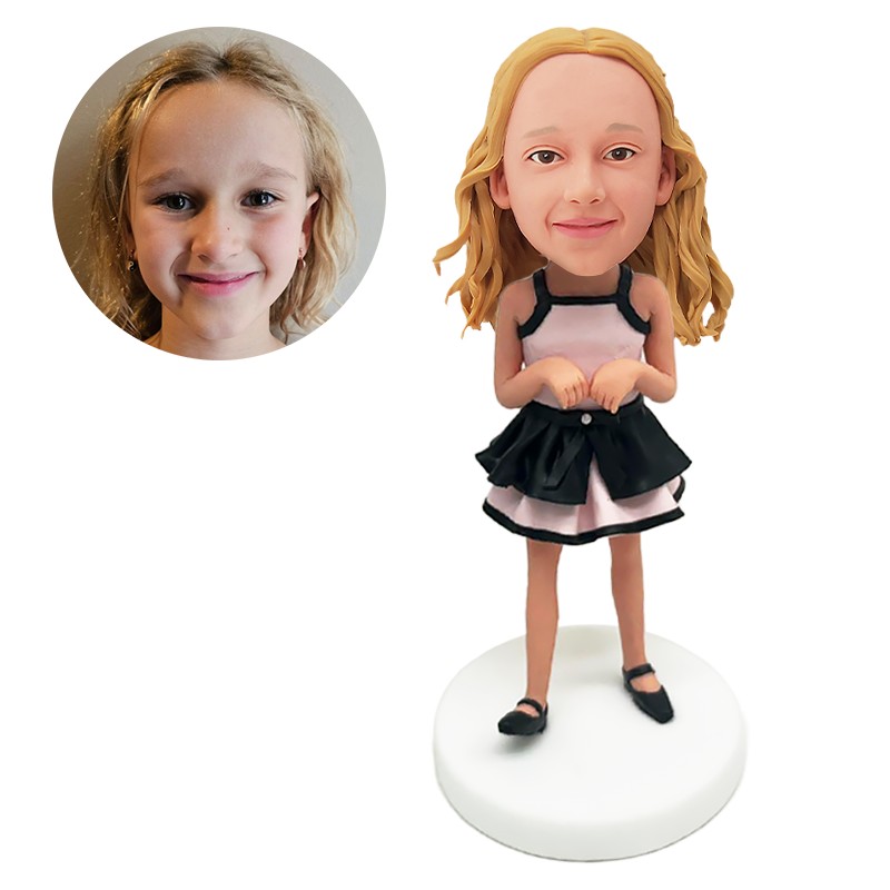 bobble head figurine lovely girl