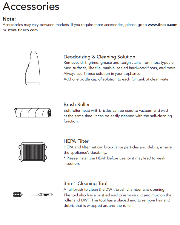 Tineco S3 Pro Floor One Smart MultiSurface Floor Cleaner w/ Accessor