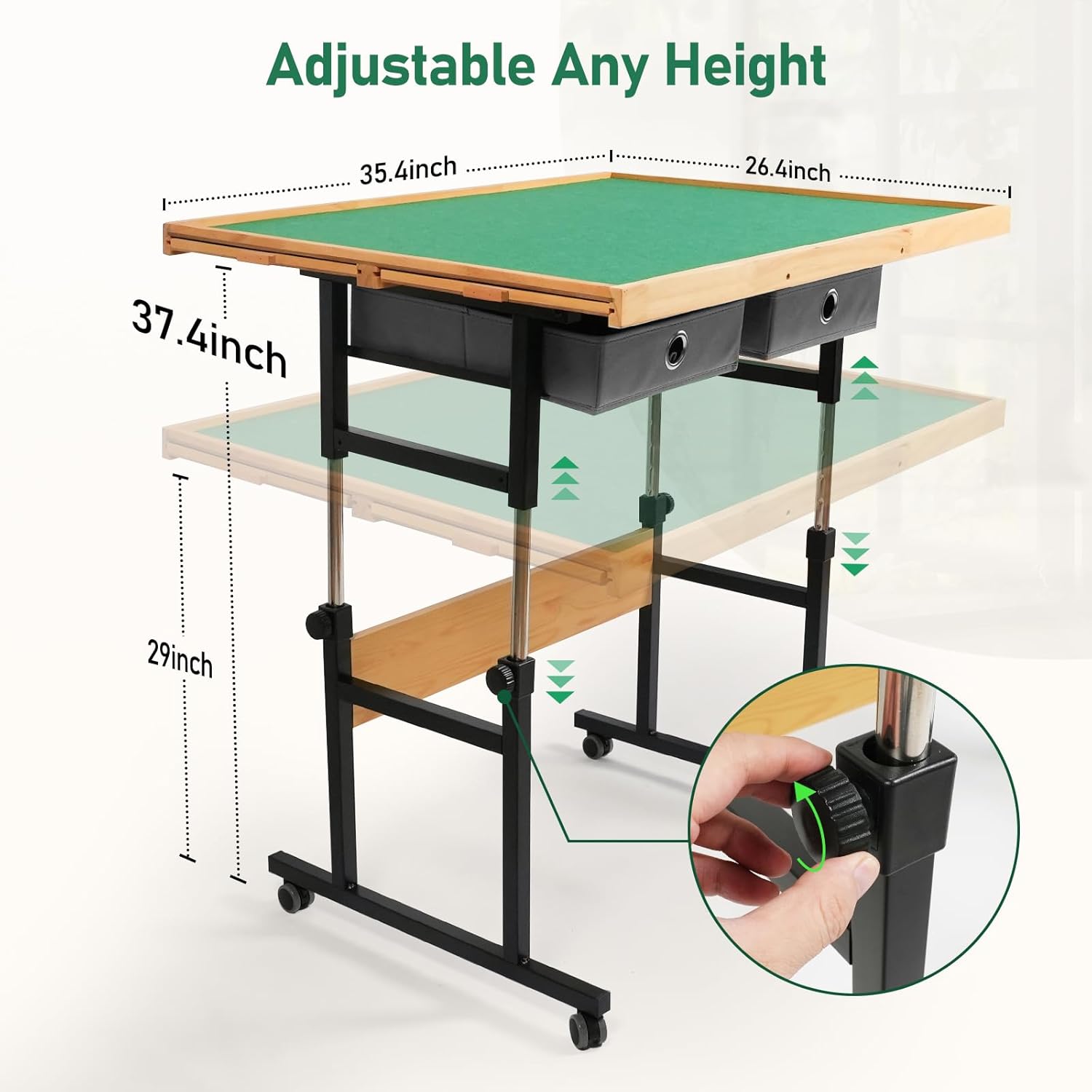 🎅Christmas Limited Sale🔥ALL4JIG Jigsaw Puzzle Table with Legs