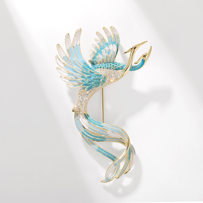 Chic RetroVibe Phoenix Nirvana Peacock Corsage