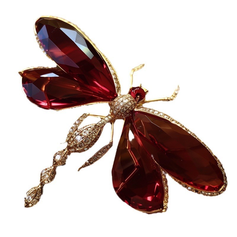 Chic RetroVibe New Retro Dragonfly Breastpin