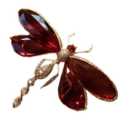 Chic RetroVibe New Retro Dragonfly Breastpin