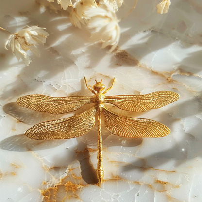 Chic RetroVibe New Retro Dragonfly Breastpin