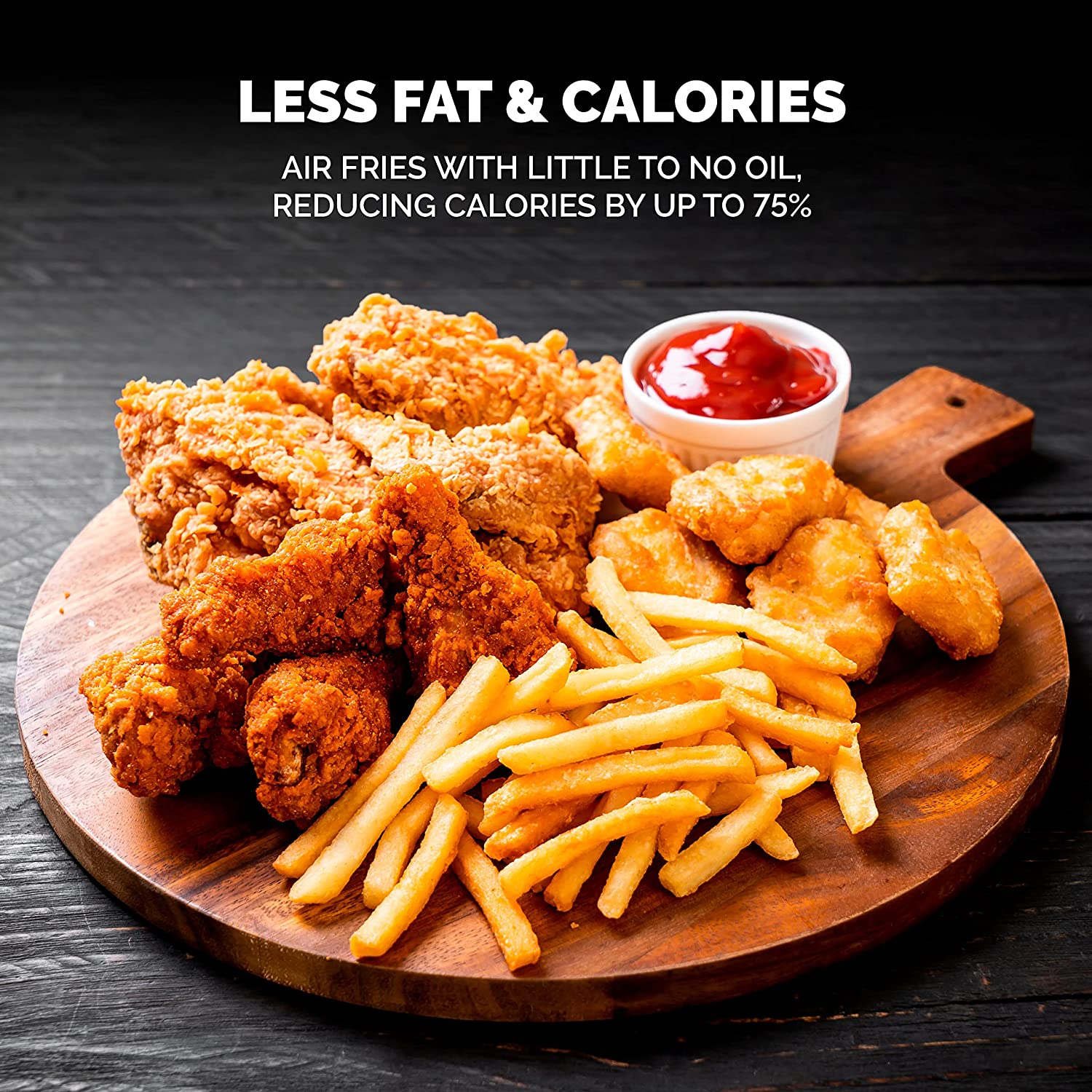 Digital Air Fryer Oven AFO 46045 SS 26 Quart 10in1 Countertop Toaste