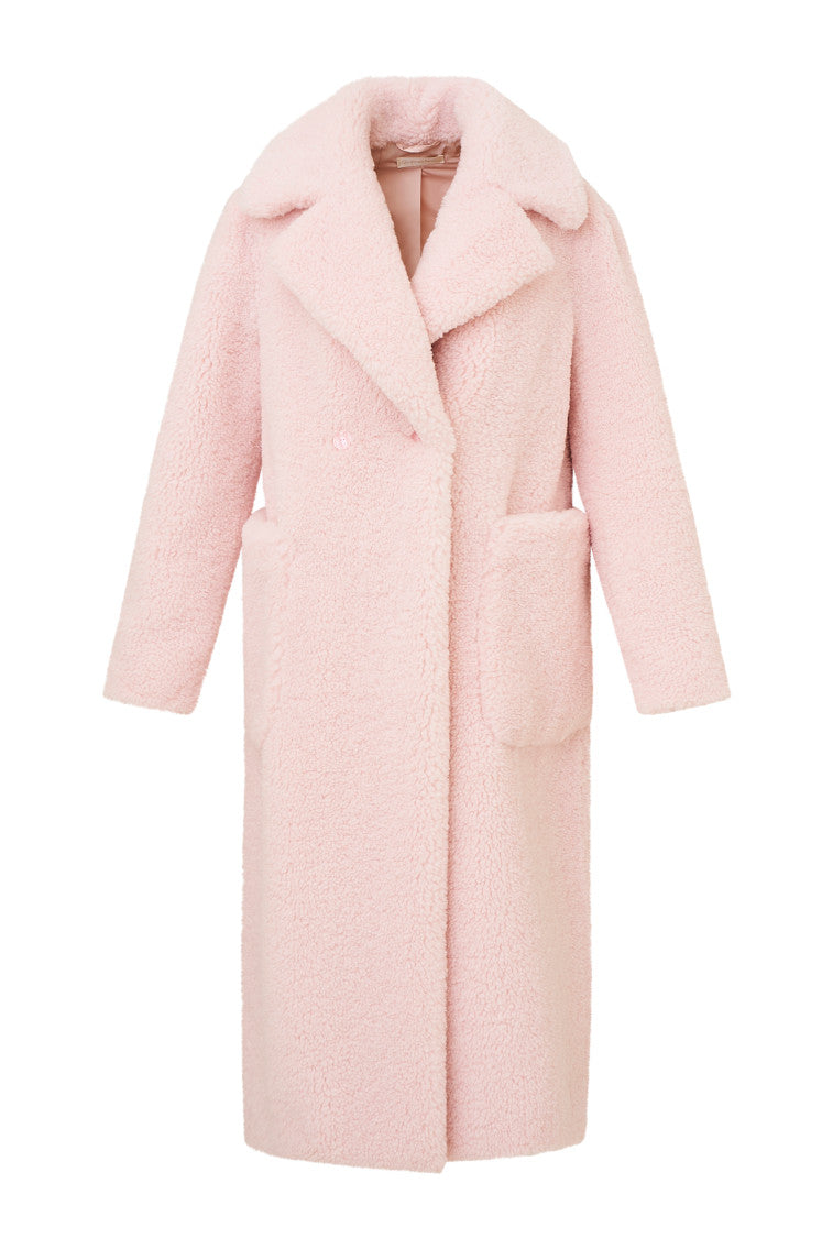 Baileene Faux Shearling Coat-morningim