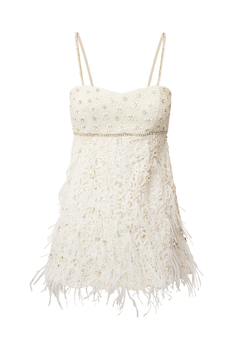 Brianne Beaded Mini Dress-morningim
