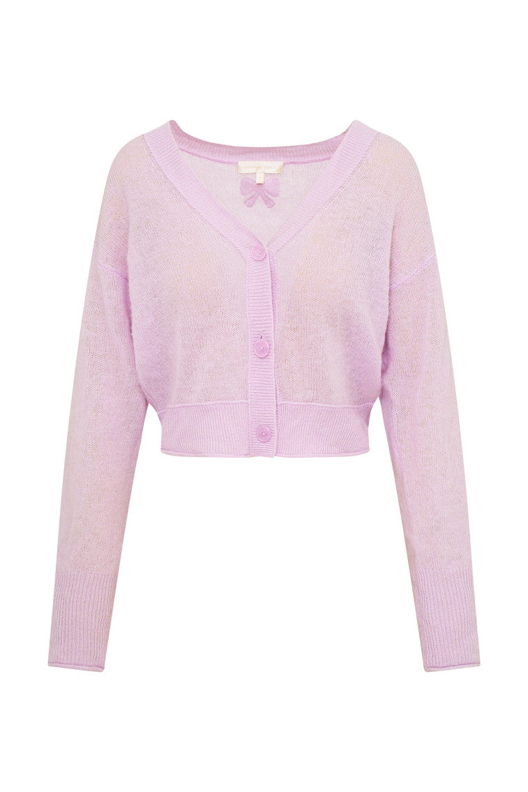 Lawrence Knit Bow Cardigan-morningim