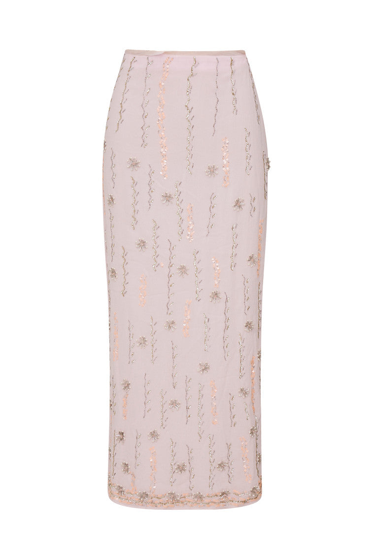 Goodall Embellished Midi Skirt-morningim