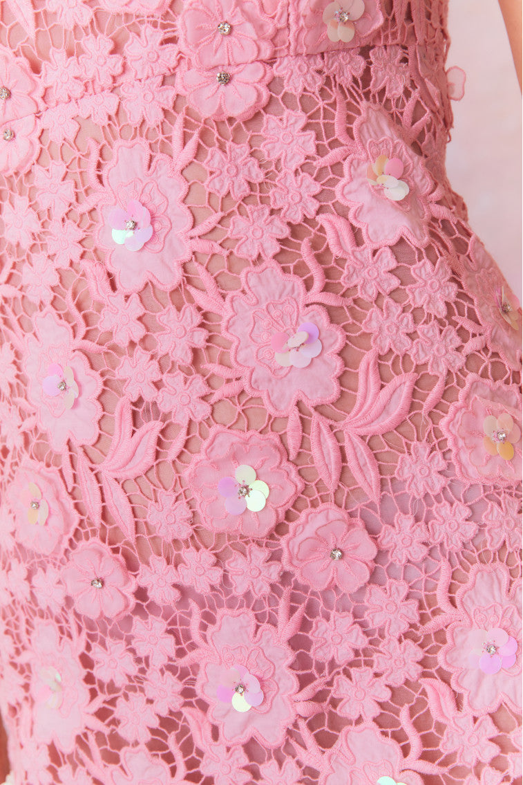 Paulinette Iridescent Sequin Mini Dress-morningim