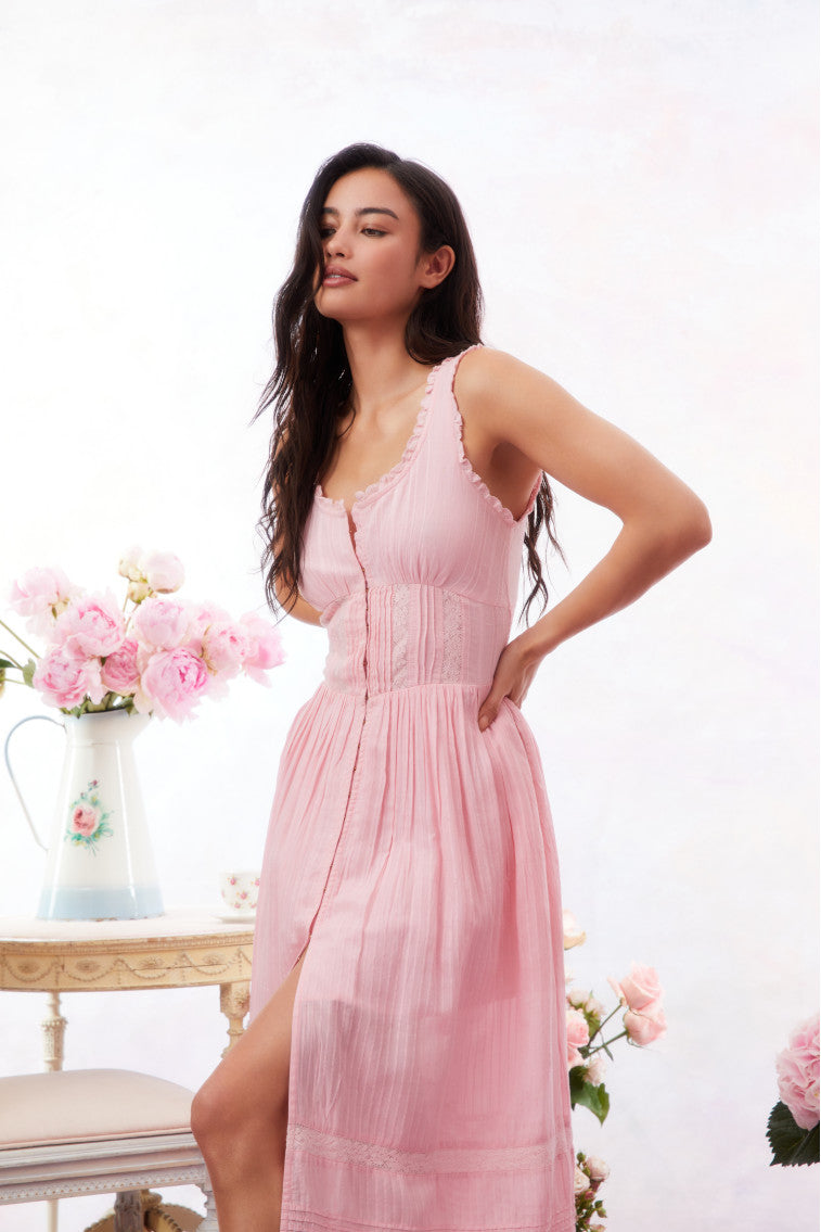 Santelle Cotton Maxi Dress-morningim