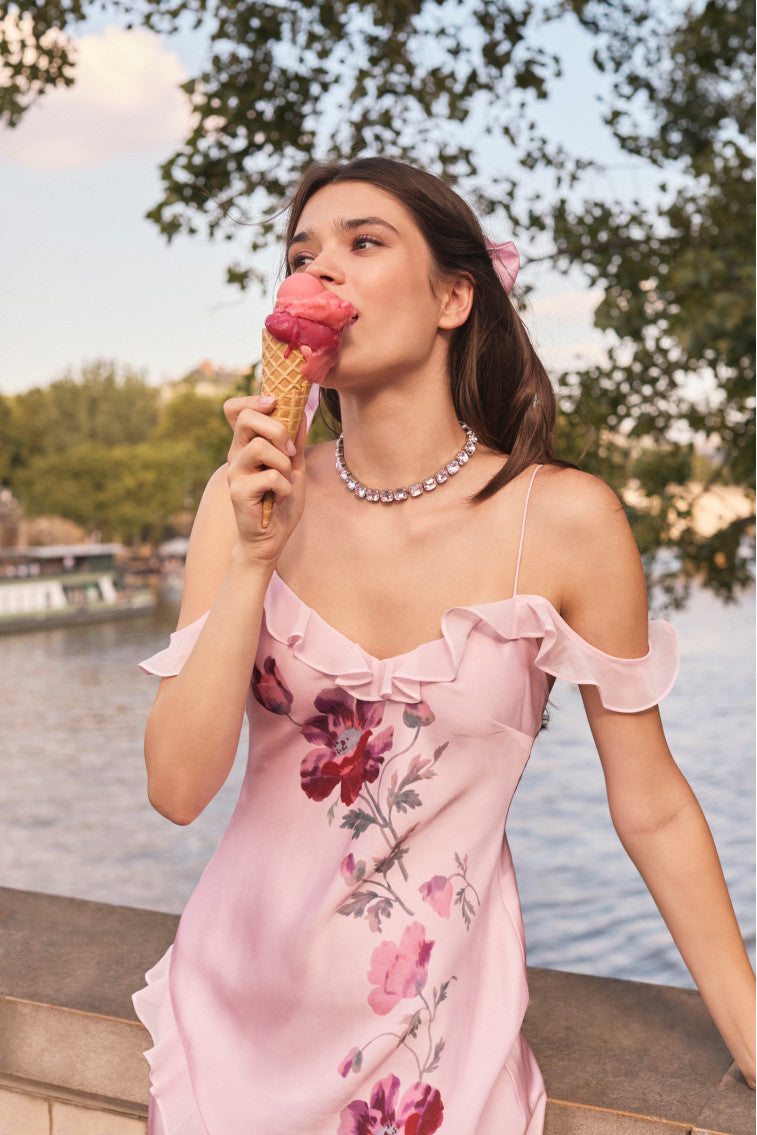 Parisa Silk Floral Maxi Dress-morningim