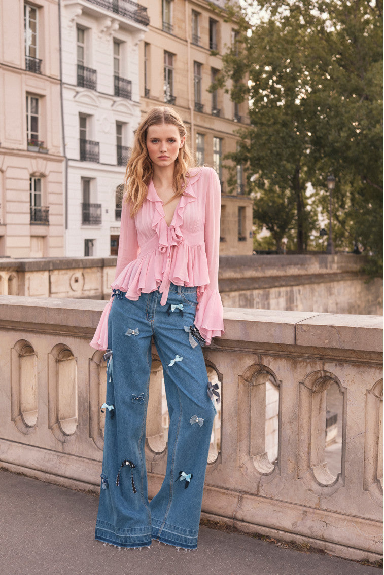 Dessa Bow Jeans-morningim