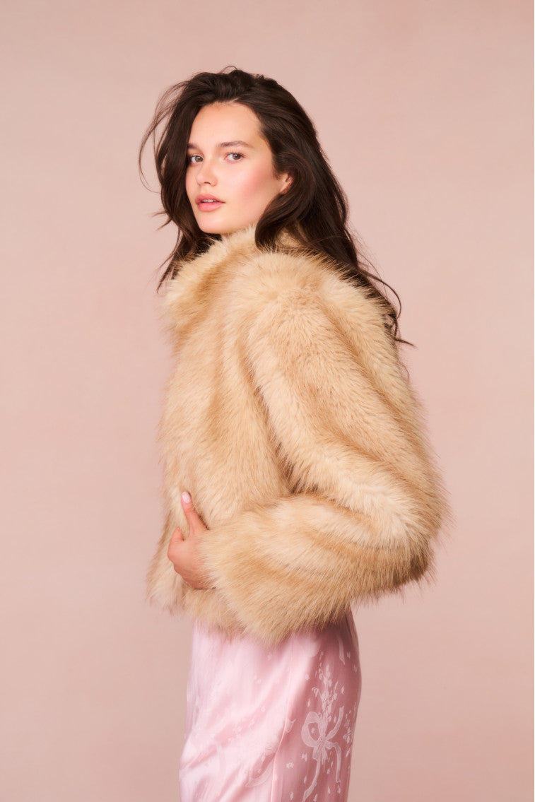 Clarabella Faux Fur Jacket-morningim