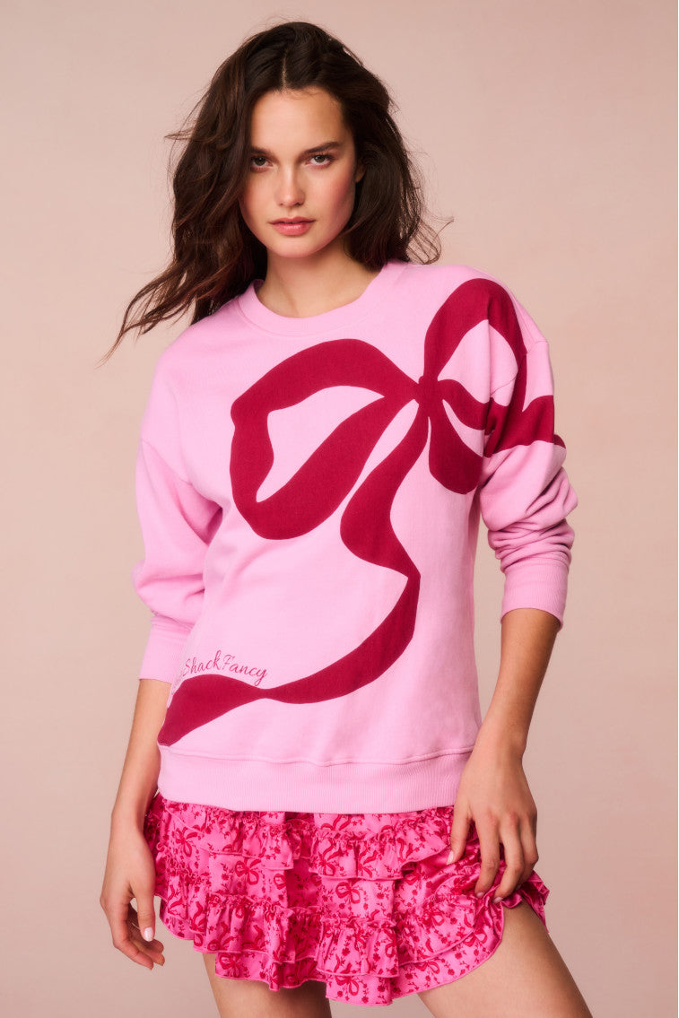Palo Cotton Holiday Bow Pullover-morningim