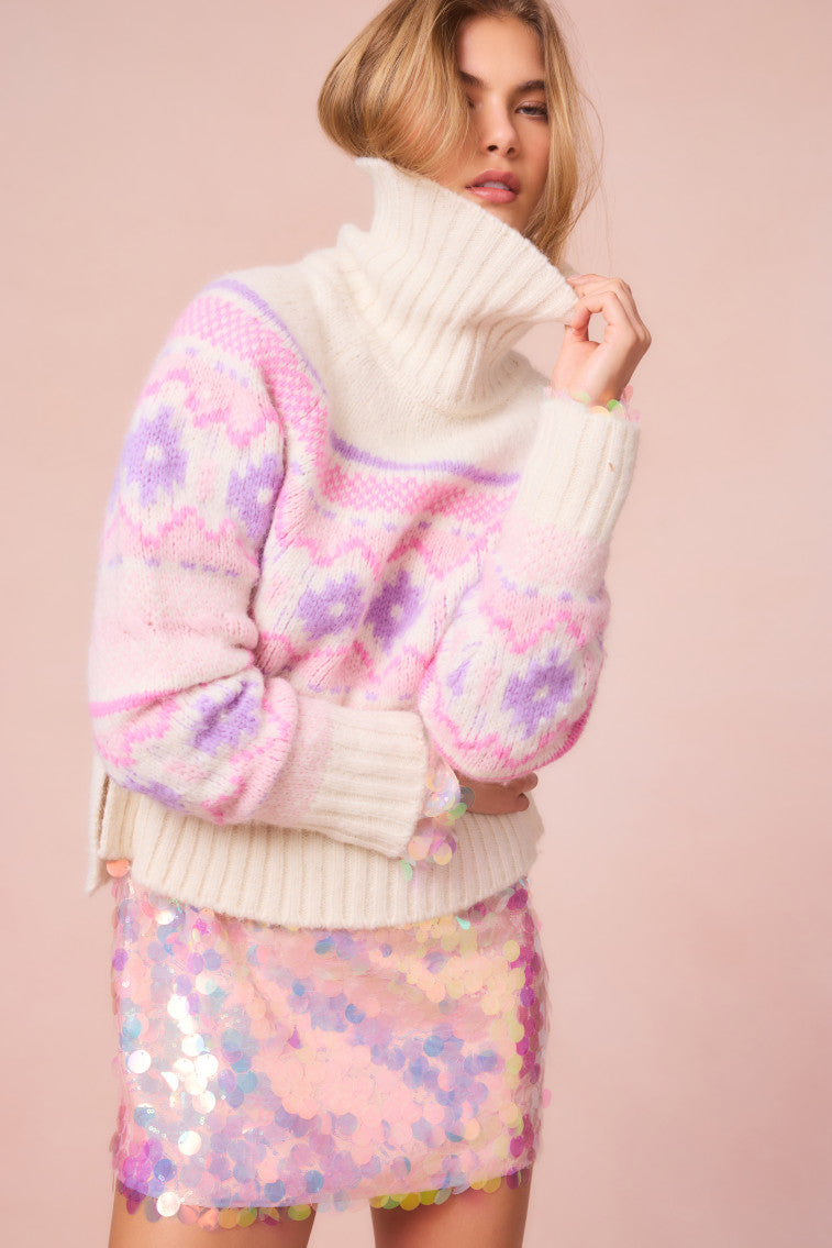 Isana Alpaca Turtleneck Pullover-morningim