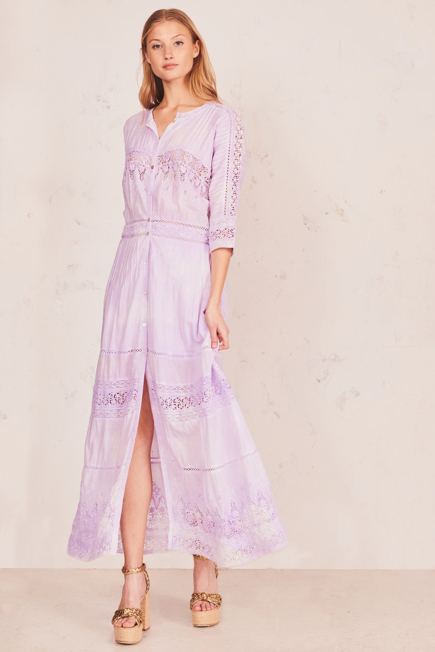 Beth Cotton Midi Dress-morningim