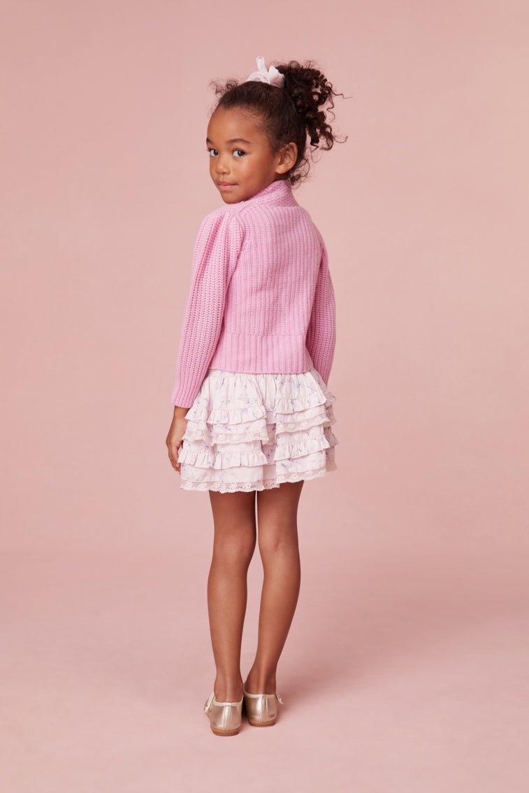 Girls Floral Billie Skirt-morningim