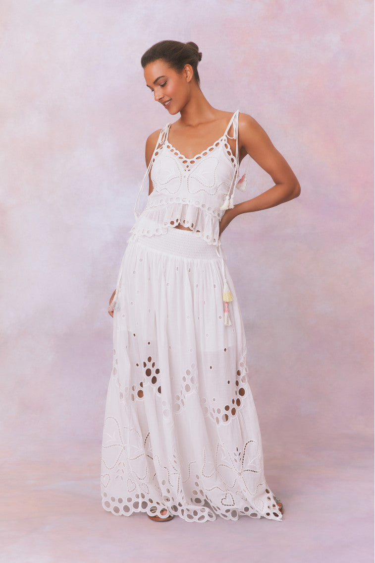 Biltmore Eyelet Cotton Top-morningim