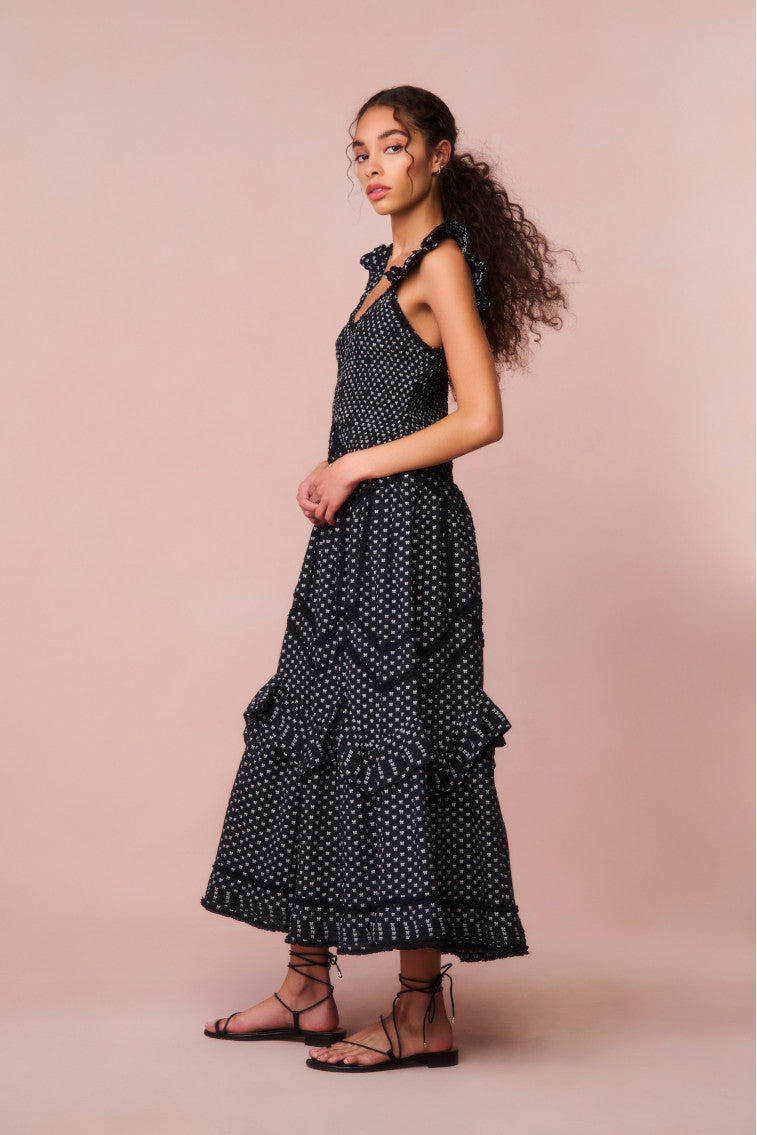 Brin Cotton Bow Dress-morningim