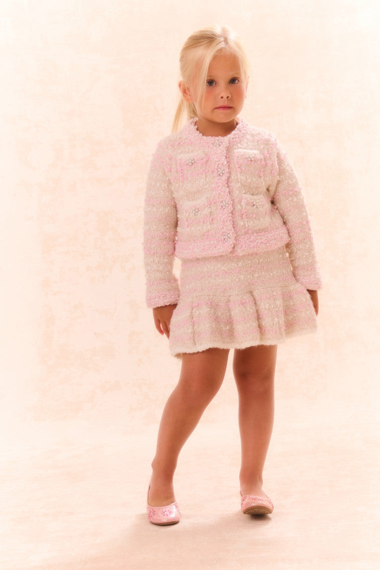 Girls Loki Knit Cardigan-morningim