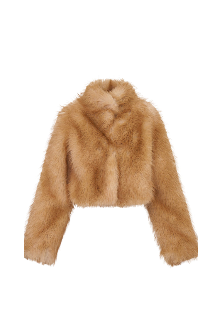 Clarabella Faux Fur Jacket-morningim