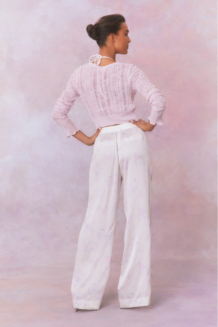 Daniya Wide Leg Printed Silk Pants-morningim