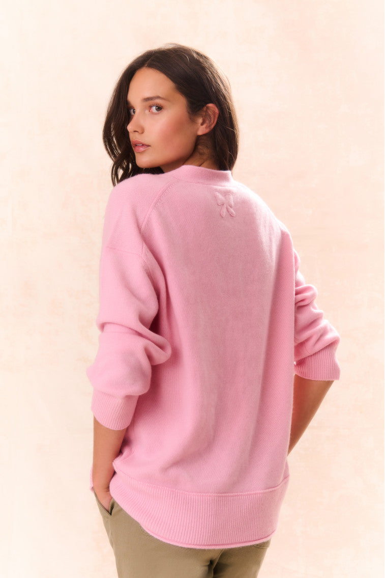 Elmer Oversized Wool Cardigan-morningim
