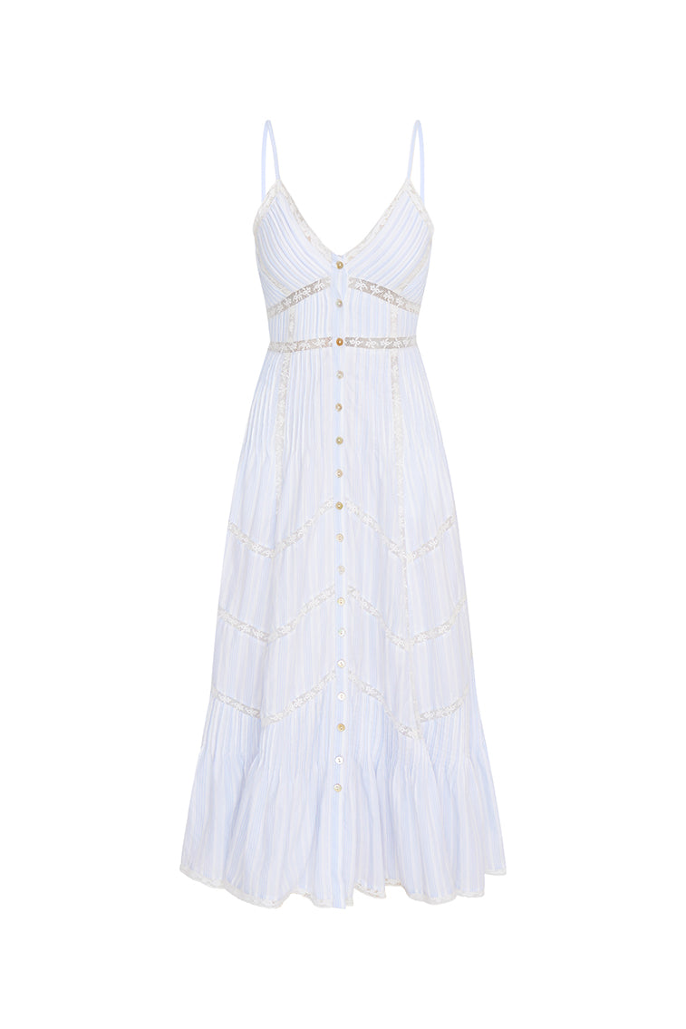 Esilda Cotton Midi Dress-morningim