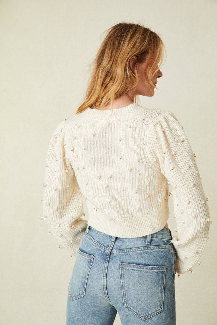 Frances Embellished Cardigan-morningim