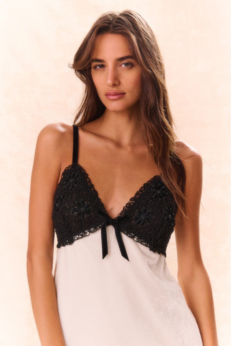 Ganette Velvet Mini Dress-morningim