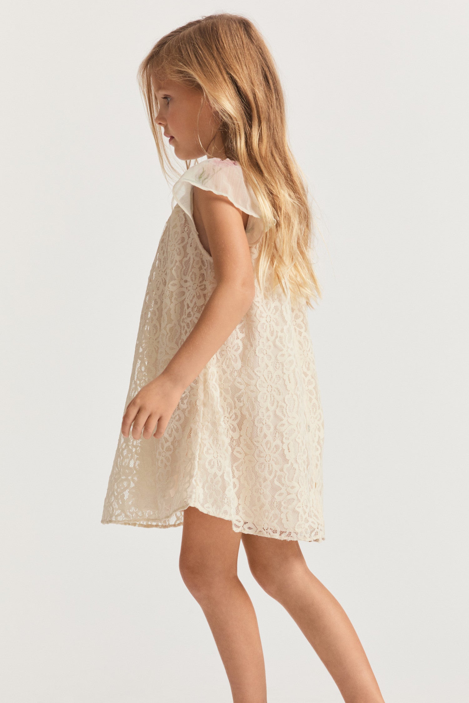 Girls Lou Dress-morningim