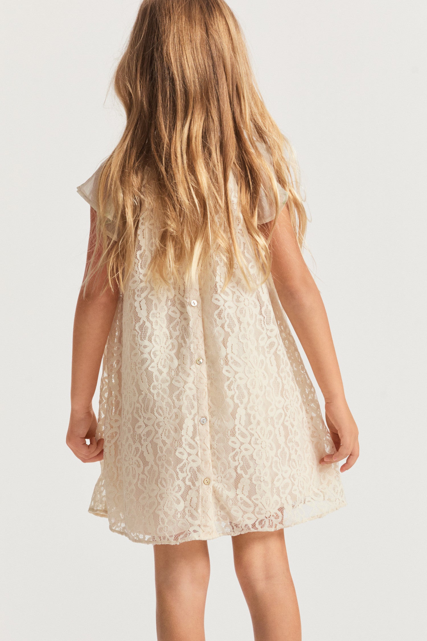 Girls Lou Dress-morningim