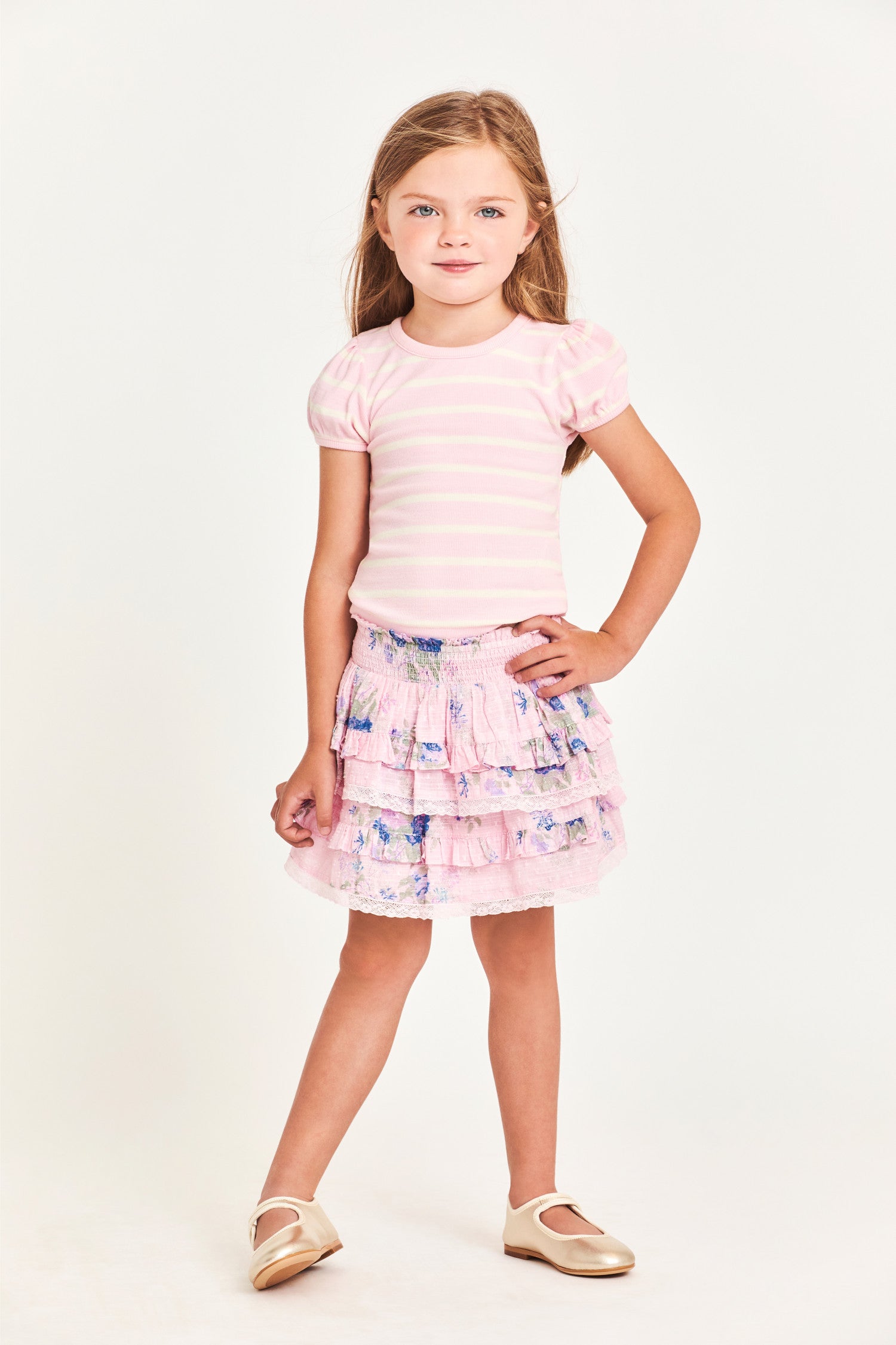 Girls Billie Skirt-morningim