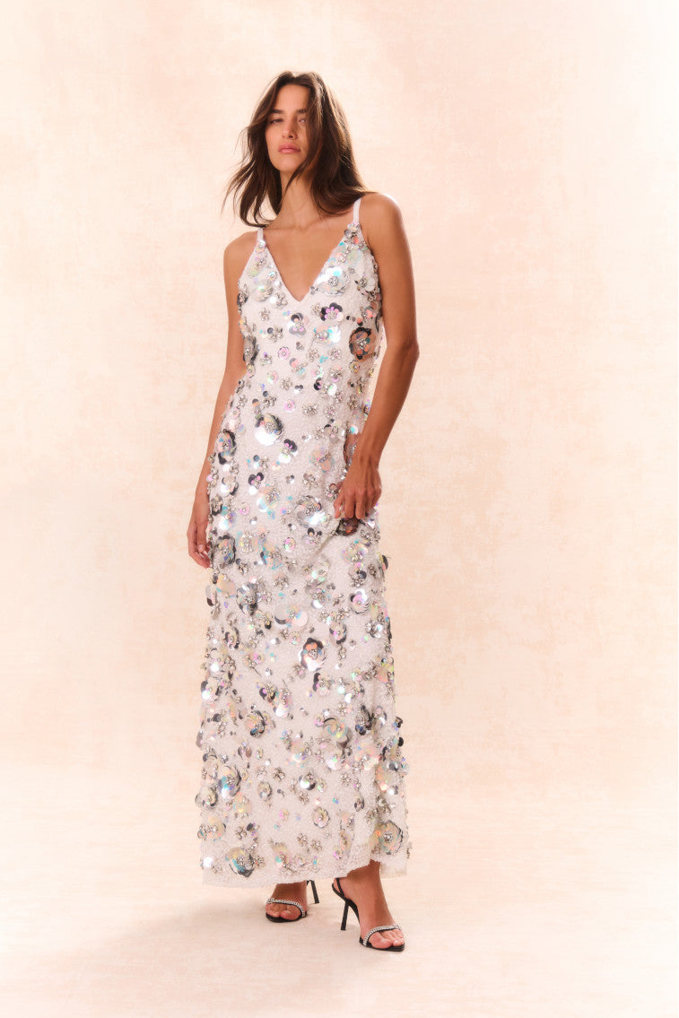 Hubbard Embellished Dress-morningim