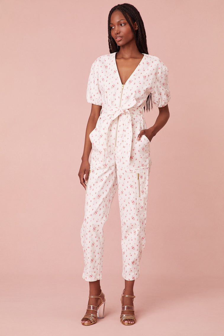 Jeni V-neck Jumpsuit-morningim