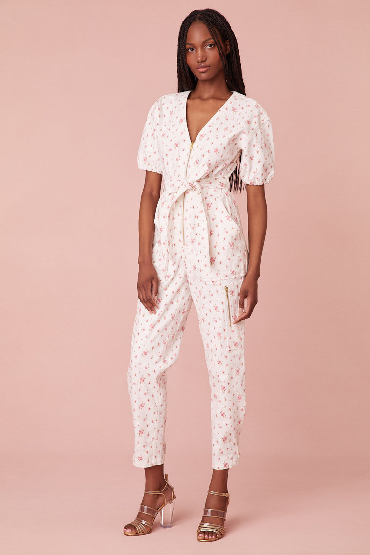 Jeni V-neck Jumpsuit-morningim