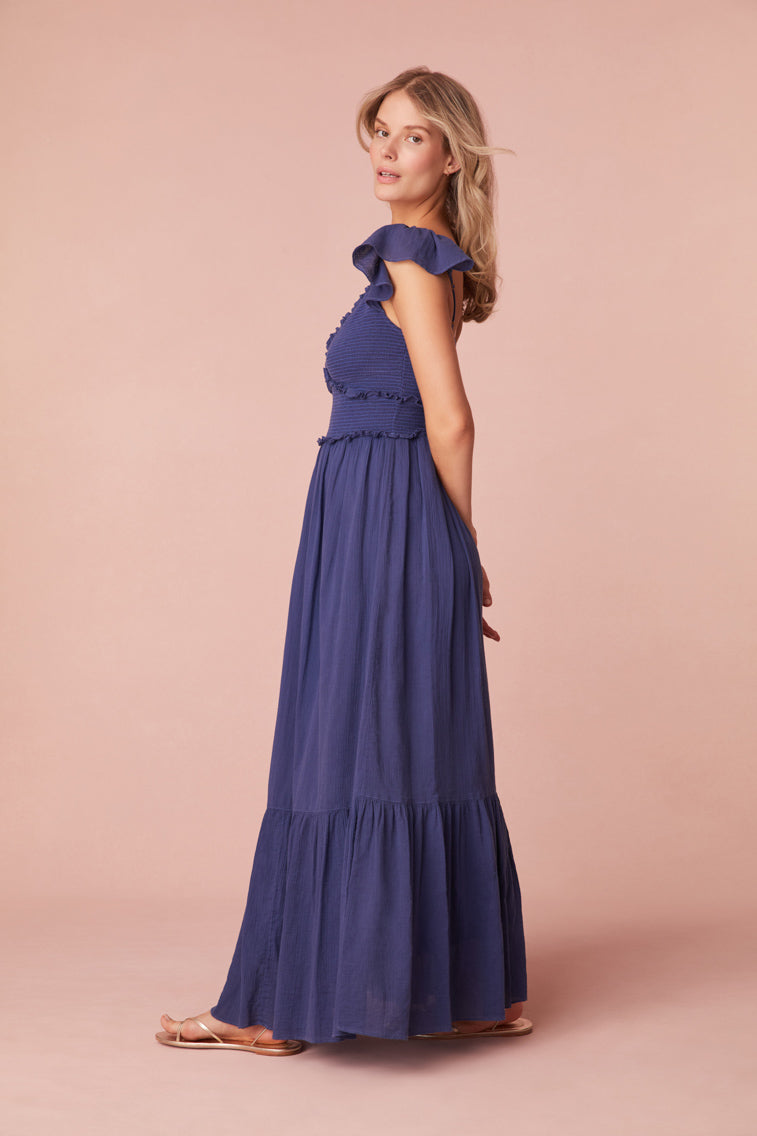 Katina Cotton Maxi Dress-morningim