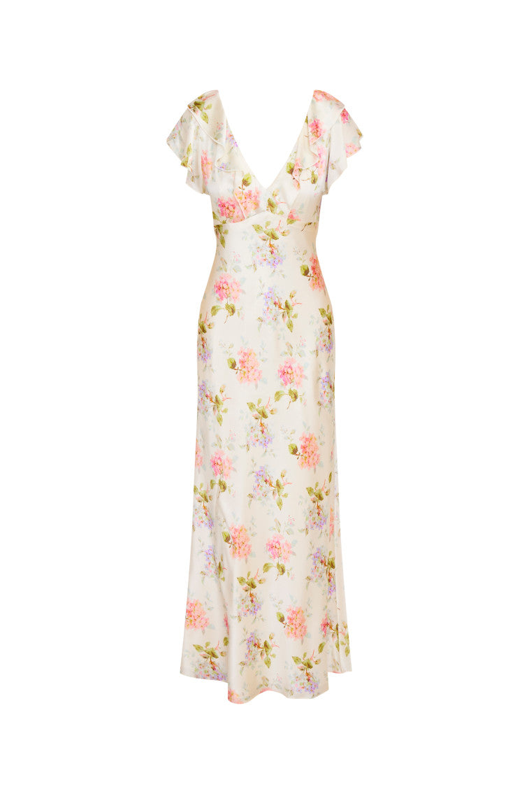 Kingley Heirloom V-Neck Maxi Dress-morningim
