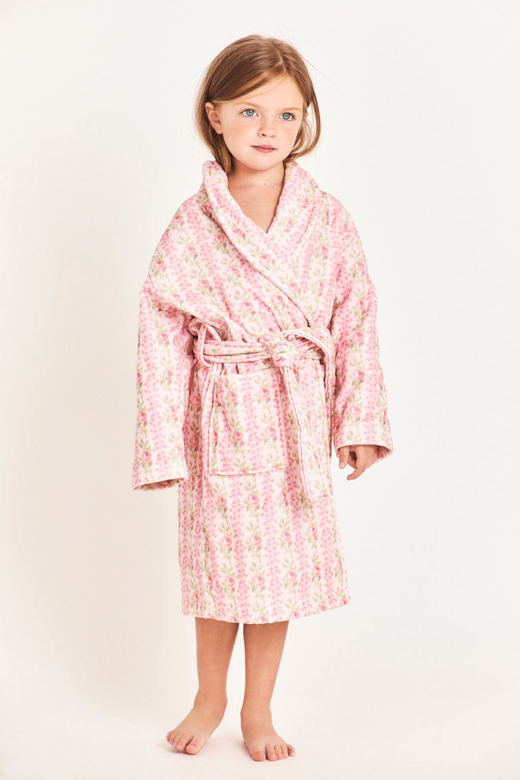 Children's Cotton Bath Robe-morningim