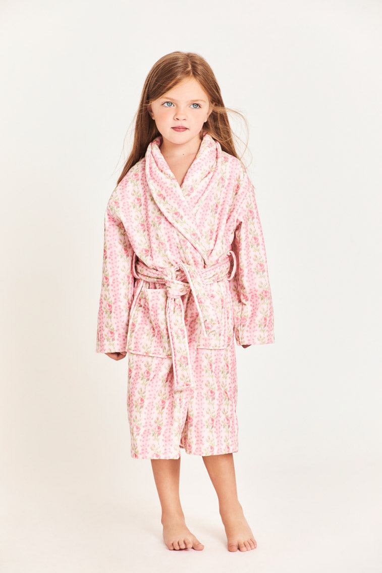 Children's Cotton Bath Robe-morningim