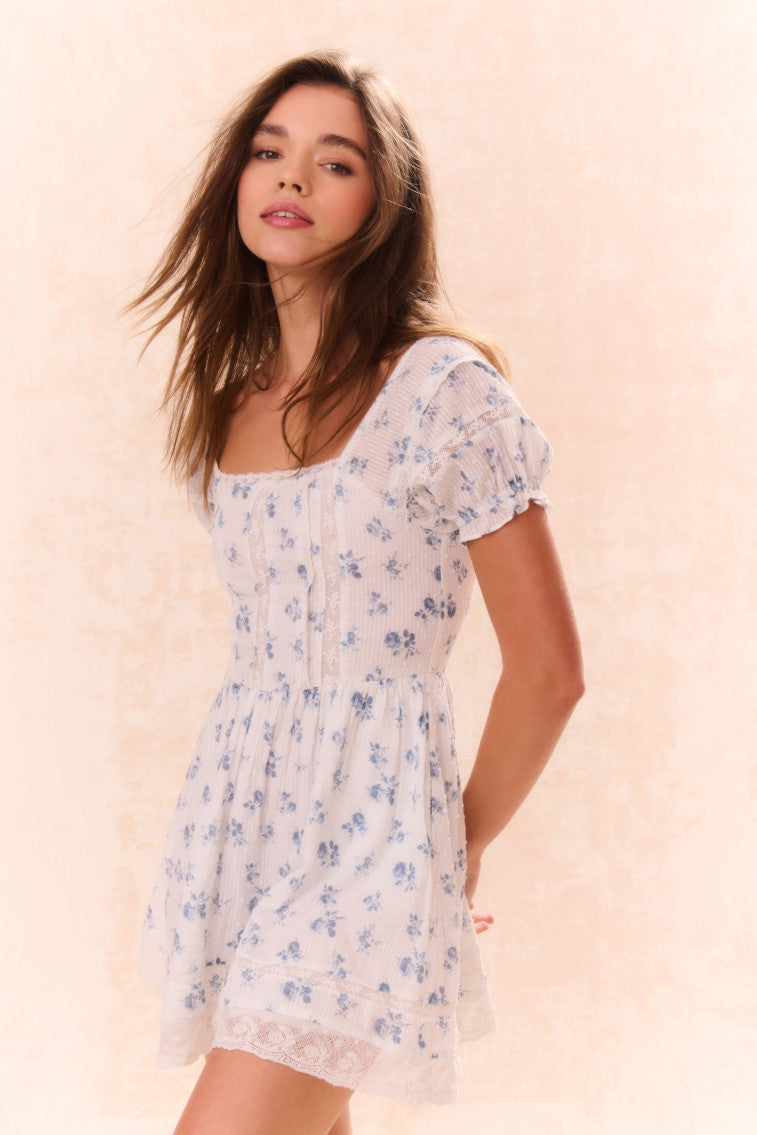 Girls Magica Floral Dress-morningim