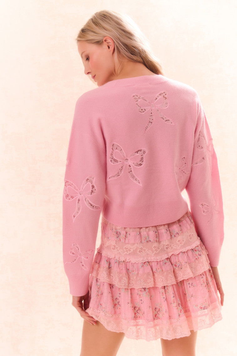 Moyer Cotton Floral Mini Skirt-morningim