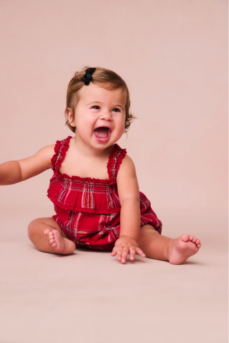 Baby Nadiana Tartan Pinafore-morningim