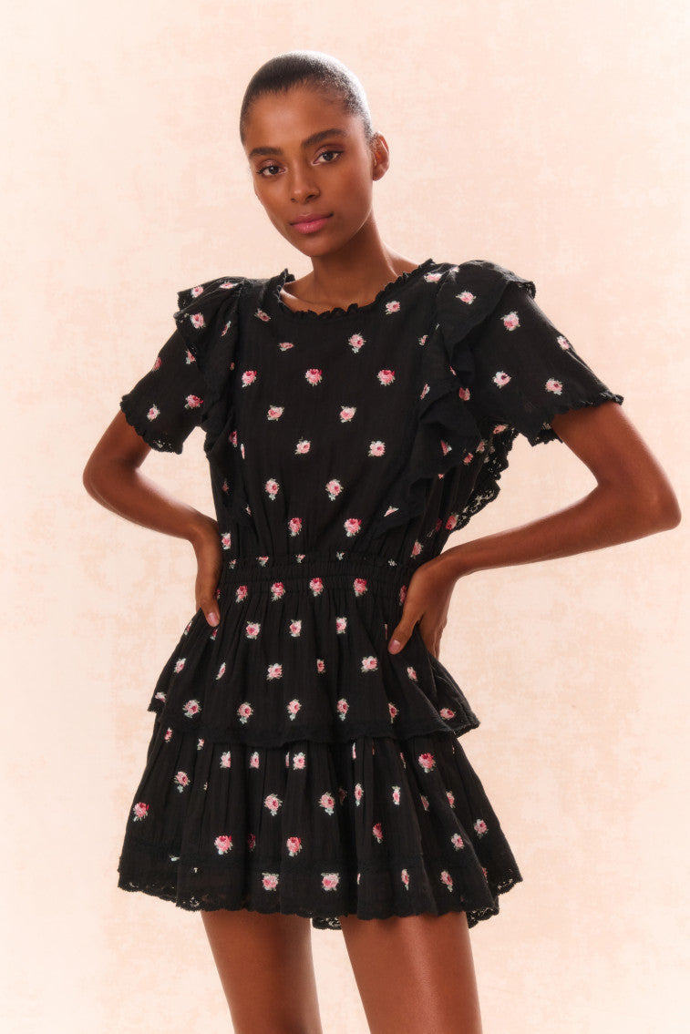 Natasha Cotton Floral Dress-morningim