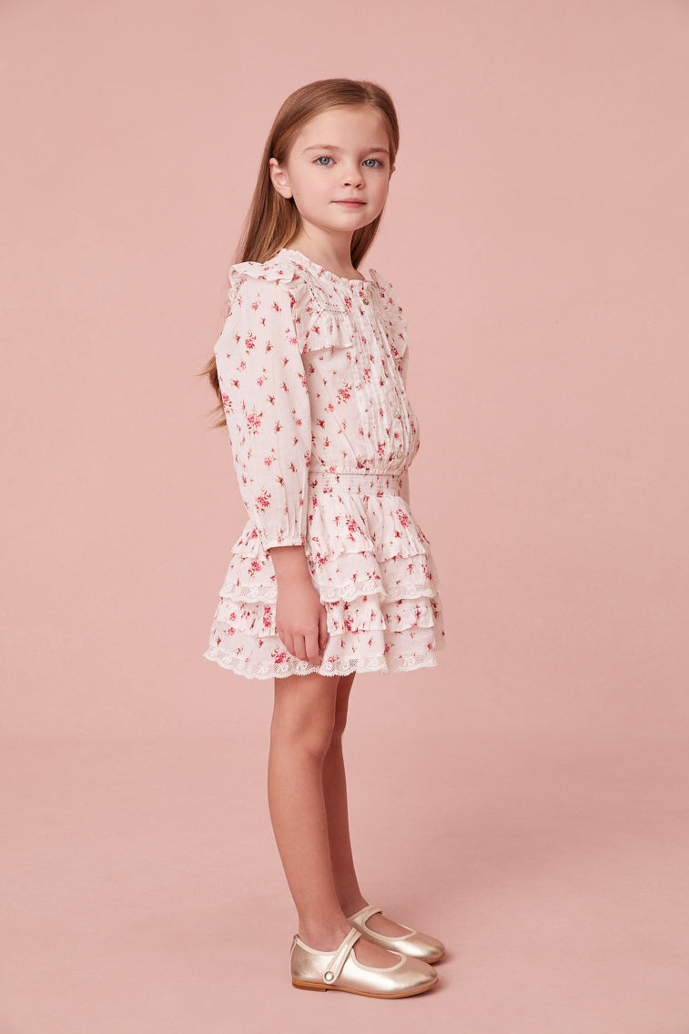 Girls Oda Floral Blouse-morningim