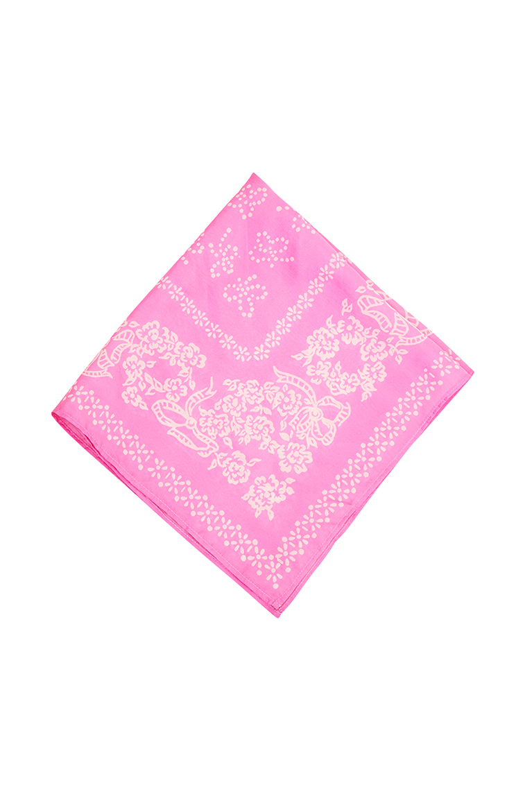 Orvette Silk Paisley Bandana-morningim