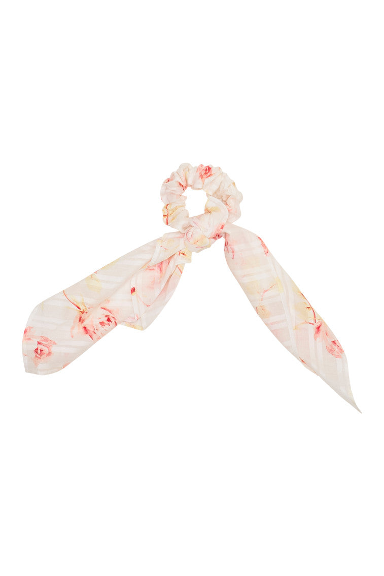 Parison Floral Hair Scrunchie-morningim