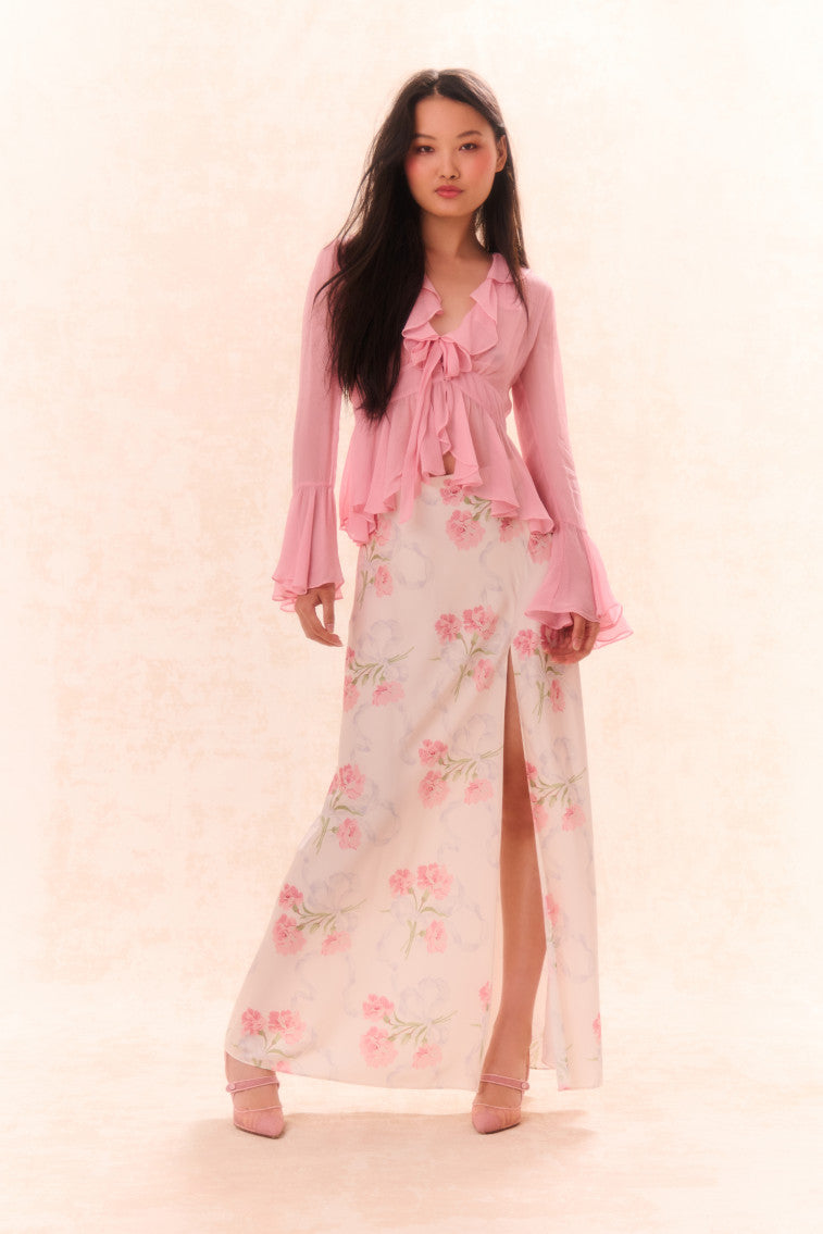 Ovidia Bell Sleeve Top-morningim