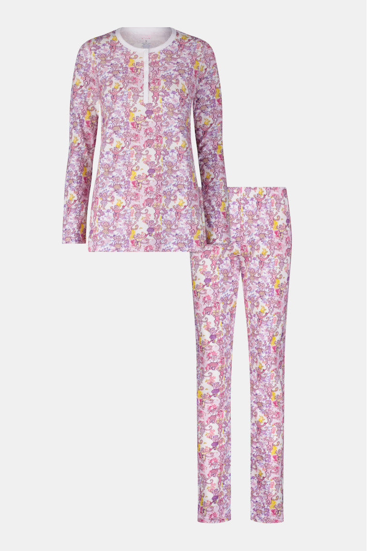 Roller Rabbit x Morningim Preppy Patchwork Women's Pajama-morningim